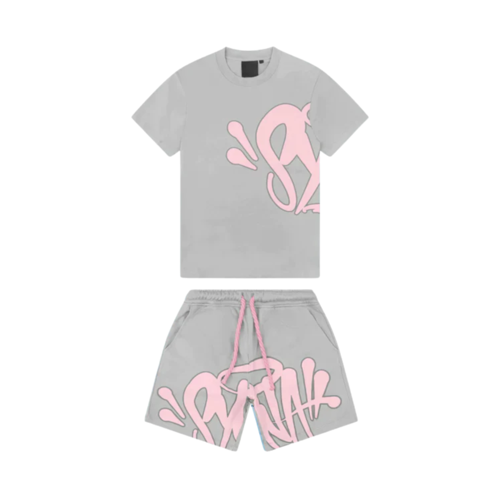 SYNA WORLD TEE + SHORTS SET - GREY