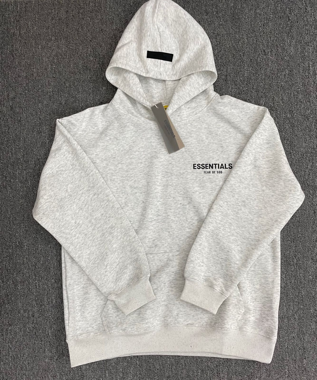 ESSENTIALS FEAR OF GOD HOODIE - OATMEAL