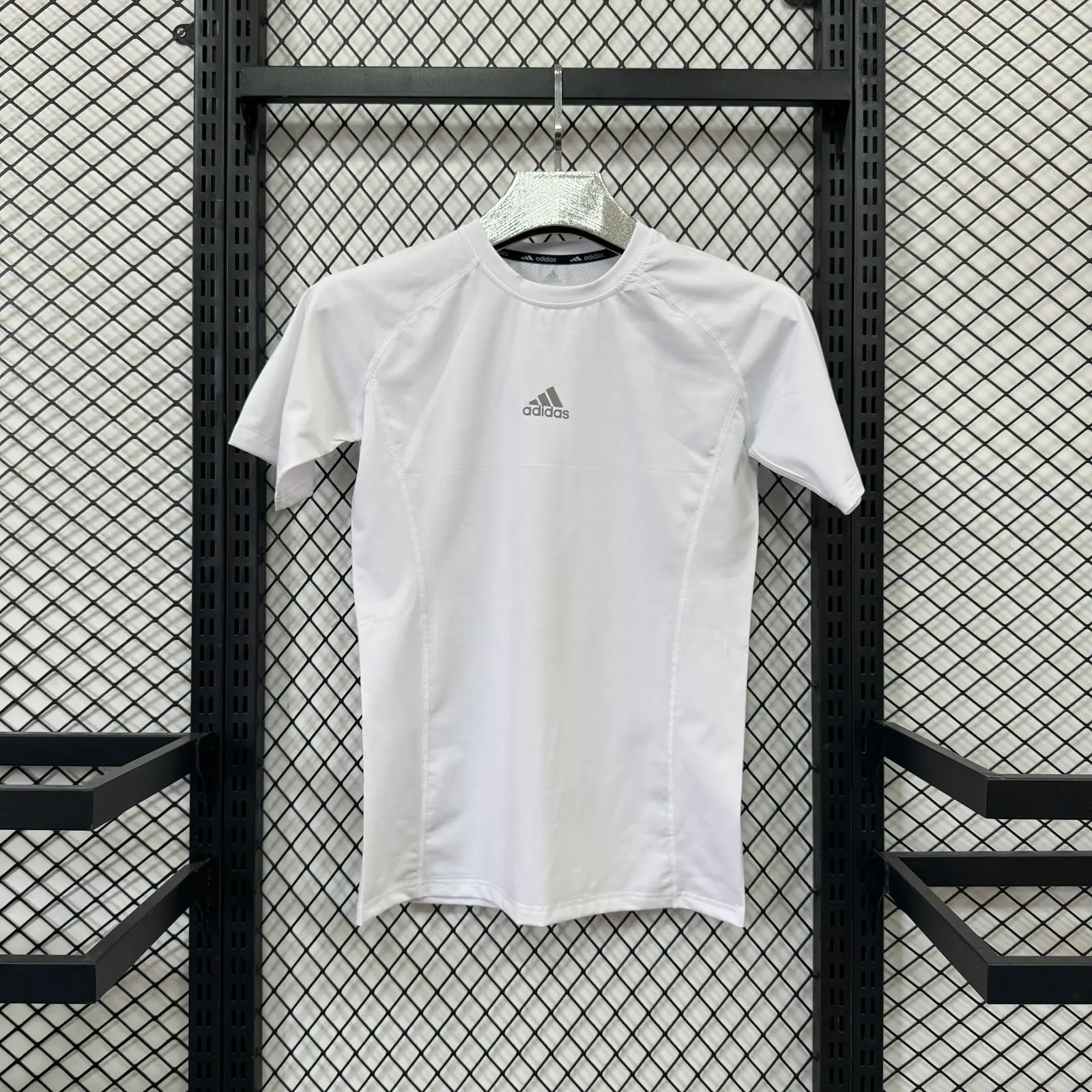 ADIDAS TECHFIT WHITE COMPRESSION TEE
