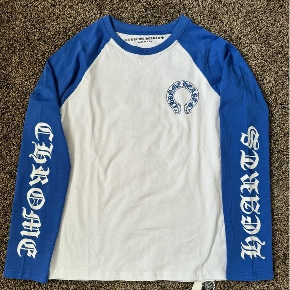 CHROME HEARTS RAGLAN LONG SLEEVE - BLUE
