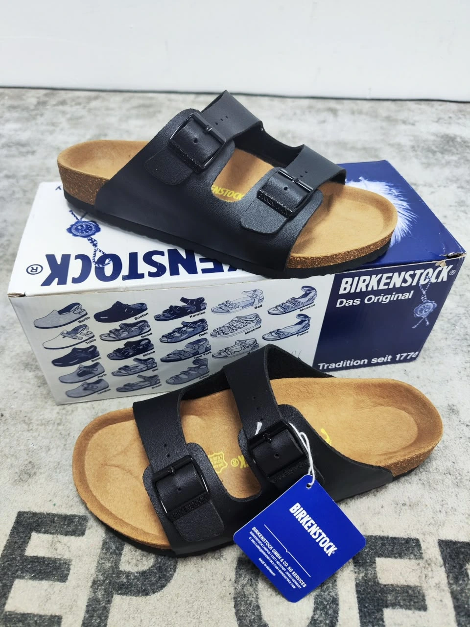 BIRKENSTOCK ARIZONA BLACK